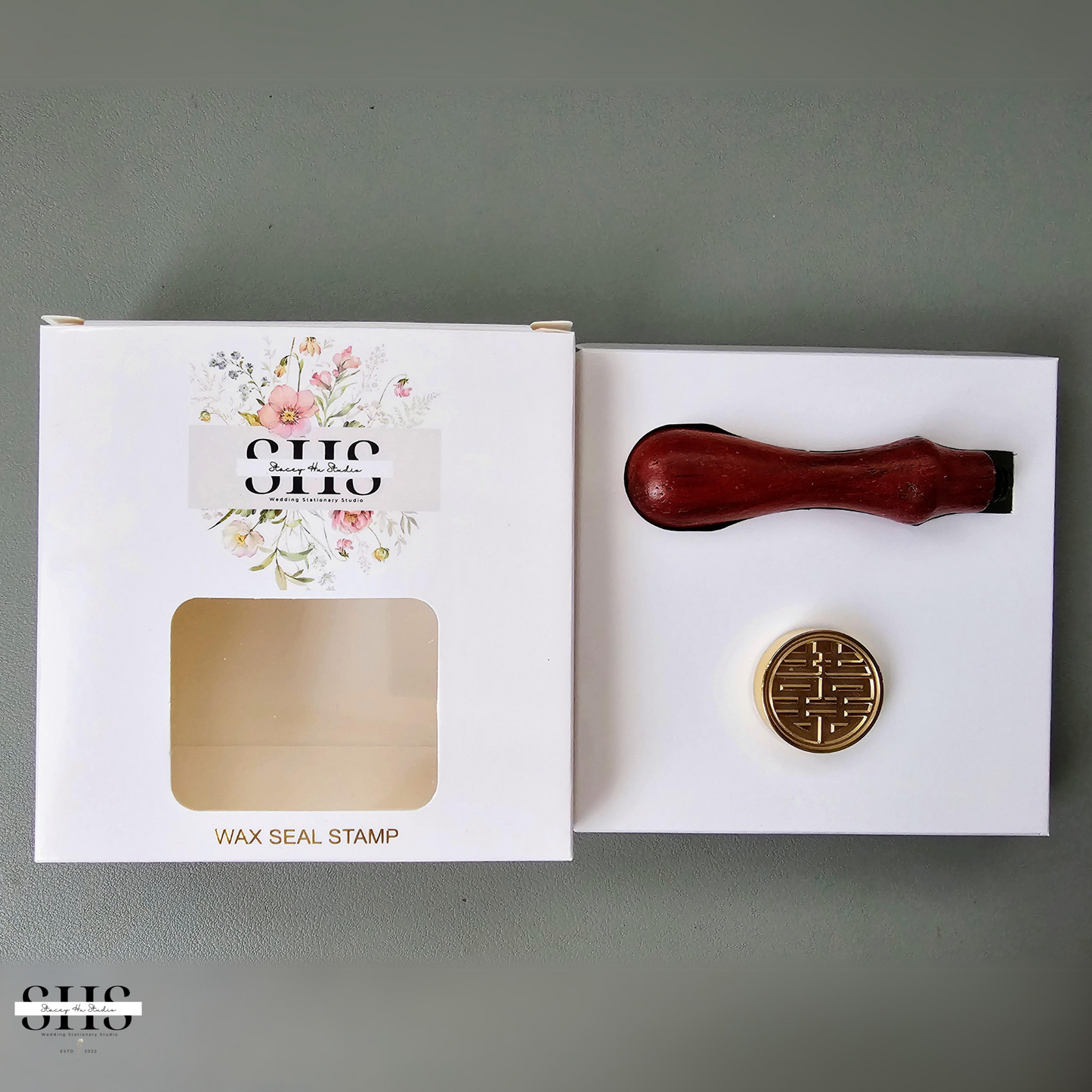 Double Happiness Wax Seal Stamp Kit | 11 Colors
