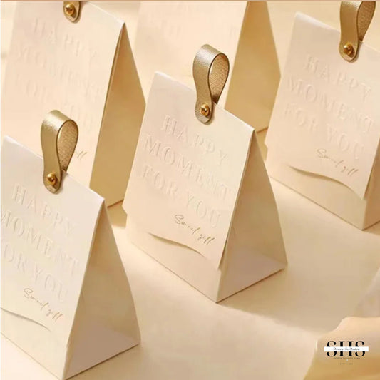 Embossed Portable Party Favor Box | Small | 2 Colors