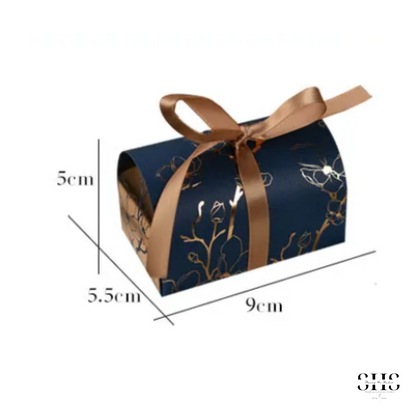 Floral Gold-Foil Arch Party Favor Boxes | Small | 3 Colors