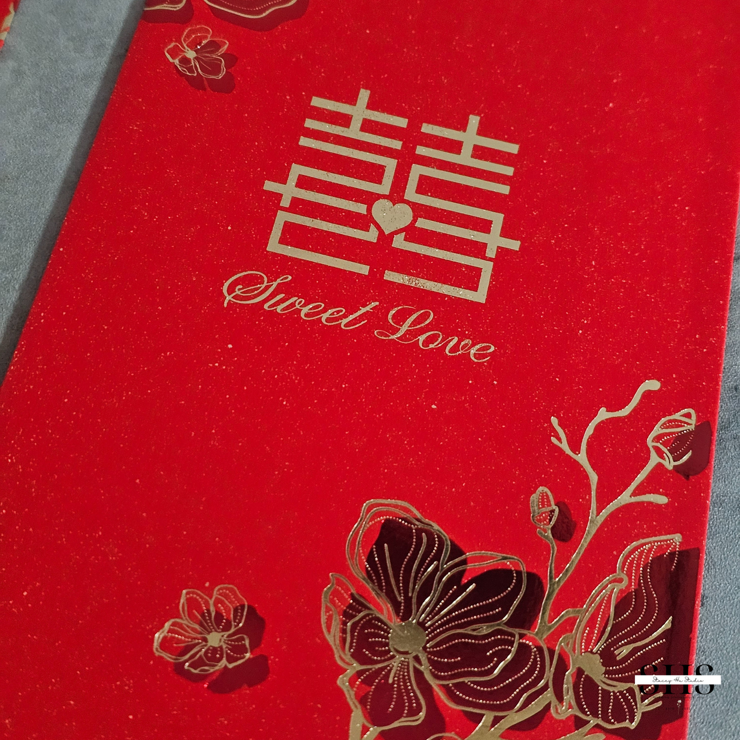 Orchids Wedding Red Envelope | Hong Bao