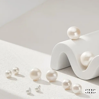 Simple Mini Freshwater Pearl Stud Earrings Gift | Personalized Bride Proposal Card | Gift Box Add-on